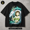 Chihiro and Haku Dragon Spirit Print - black t-shirt mockup HL-00002