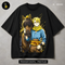 Yuru Daemons of the Shadow Realm Print - black t-shirt mockup HL-00003