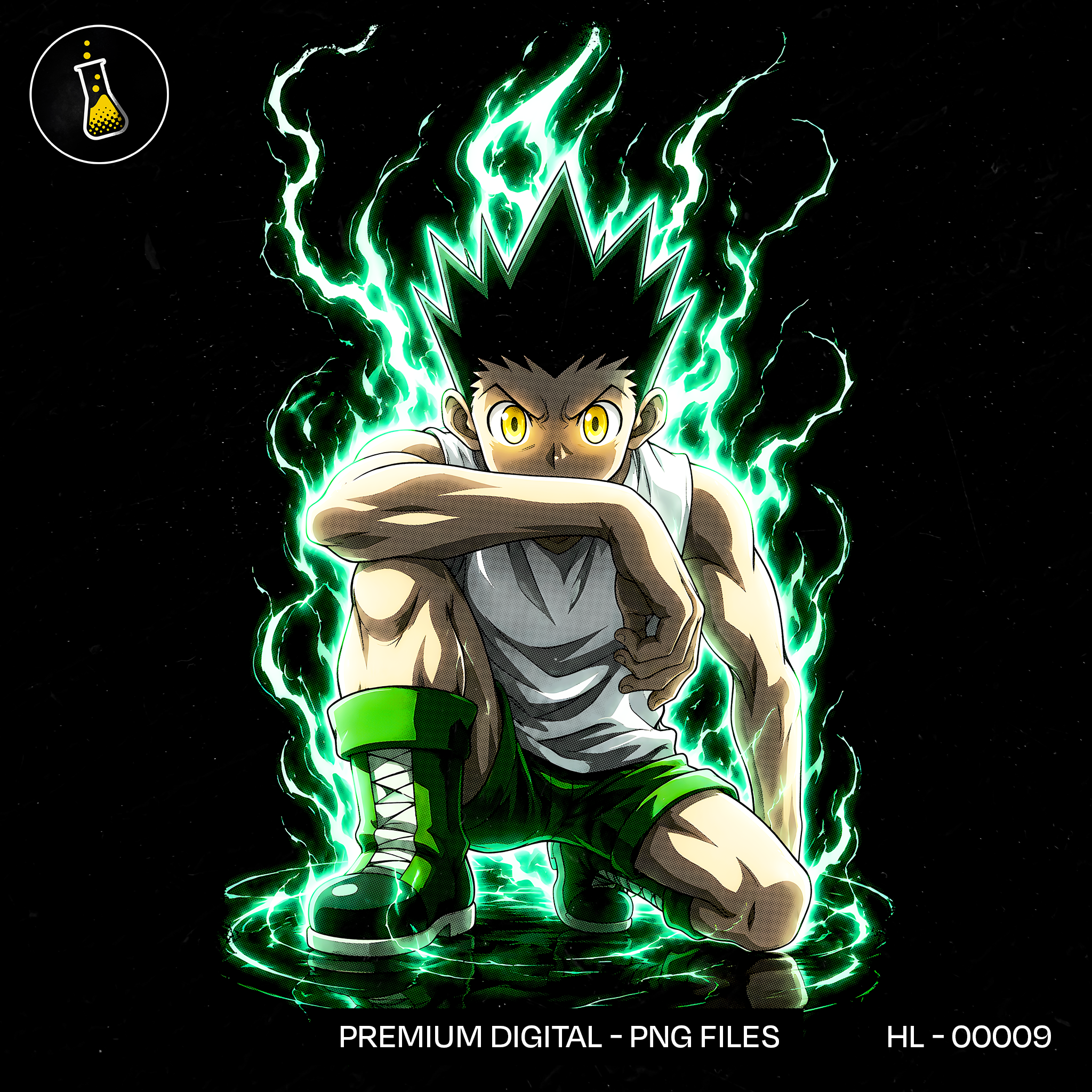Gon Freecss Jajanken Print