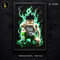 Killua Zoldyck Godspeed Lightning Print - framed poster mockup HL-00009