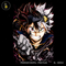 Asta Black Bull Anti-Magic Print