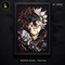 Asta Black Bull Anti-Magic Print - framed poster mockup HL-00013