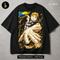 Hinata Shoyo MSBY Black Jackals Print - black t-shirt mockup HL-00014