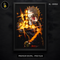 Bakugo Katsuki Explosion Grenade Print - framed poster mockup HL-00016