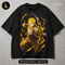 Yuru Daemons of the Shadow Realm Archer Print - black t-shirt mockup HL-00017