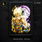 Goku Super Saiyan vs Frieza Namek Print - framed poster mockup HL-00020