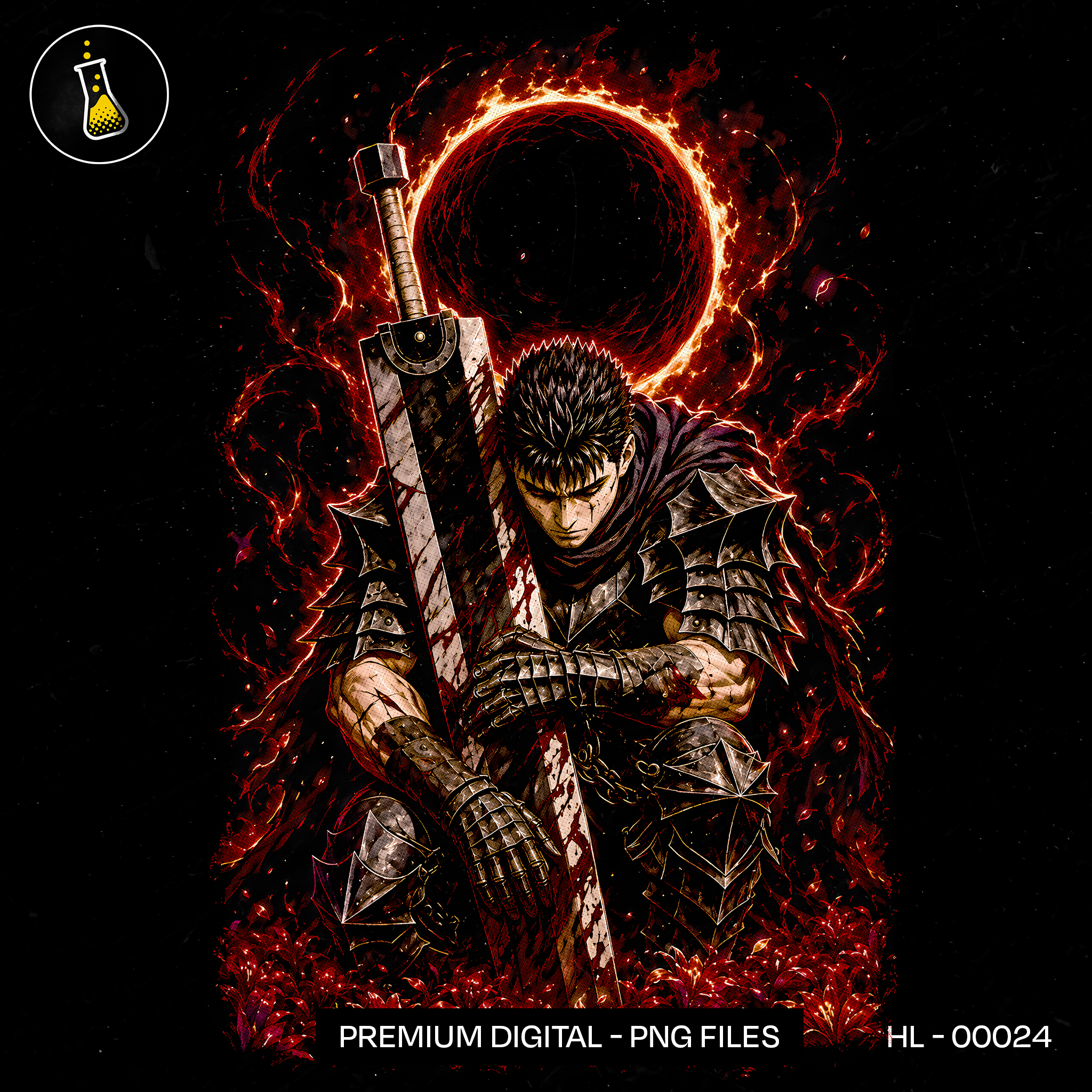 Guts Berserker Armor Brand of Sacrifice Print