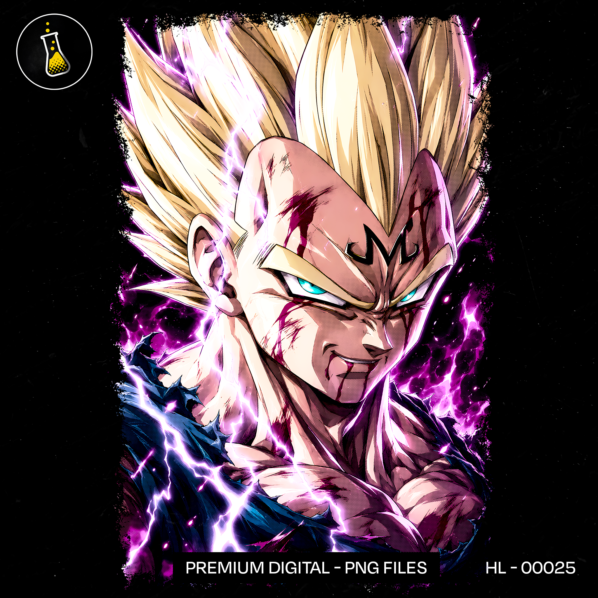 Majin Vegeta Final Explosion Print