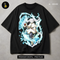 Frieren Beyond Journey's End Mage Print - black t-shirt mockup HL-00028
