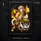 Natsu Dragneel Fire Dragon Slayer Print - framed poster mockup HL-00030