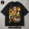 Natsu Dragneel Fire Dragon Slayer Print - black t-shirt mockup HL-00030