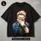 Kento Nanami Sorcerer Salaryman Print - black t-shirt mockup HL-00031