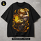 Bakugo Howitzer Impact Cluster Print - black t-shirt mockup HL-00033