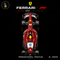 Lewis Hamilton Ferrari F1 Print