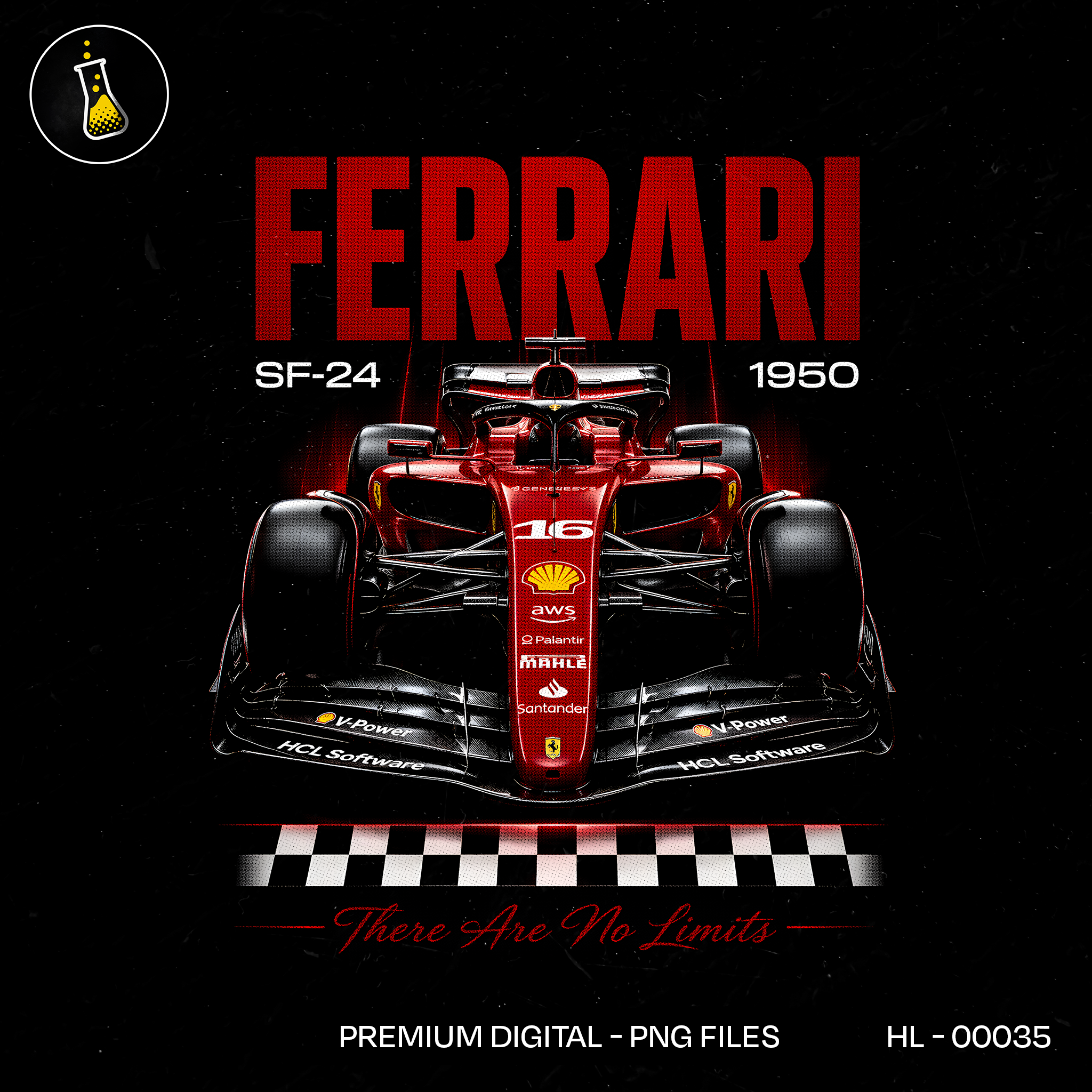 Charles Leclerc Ferrari F1 Print