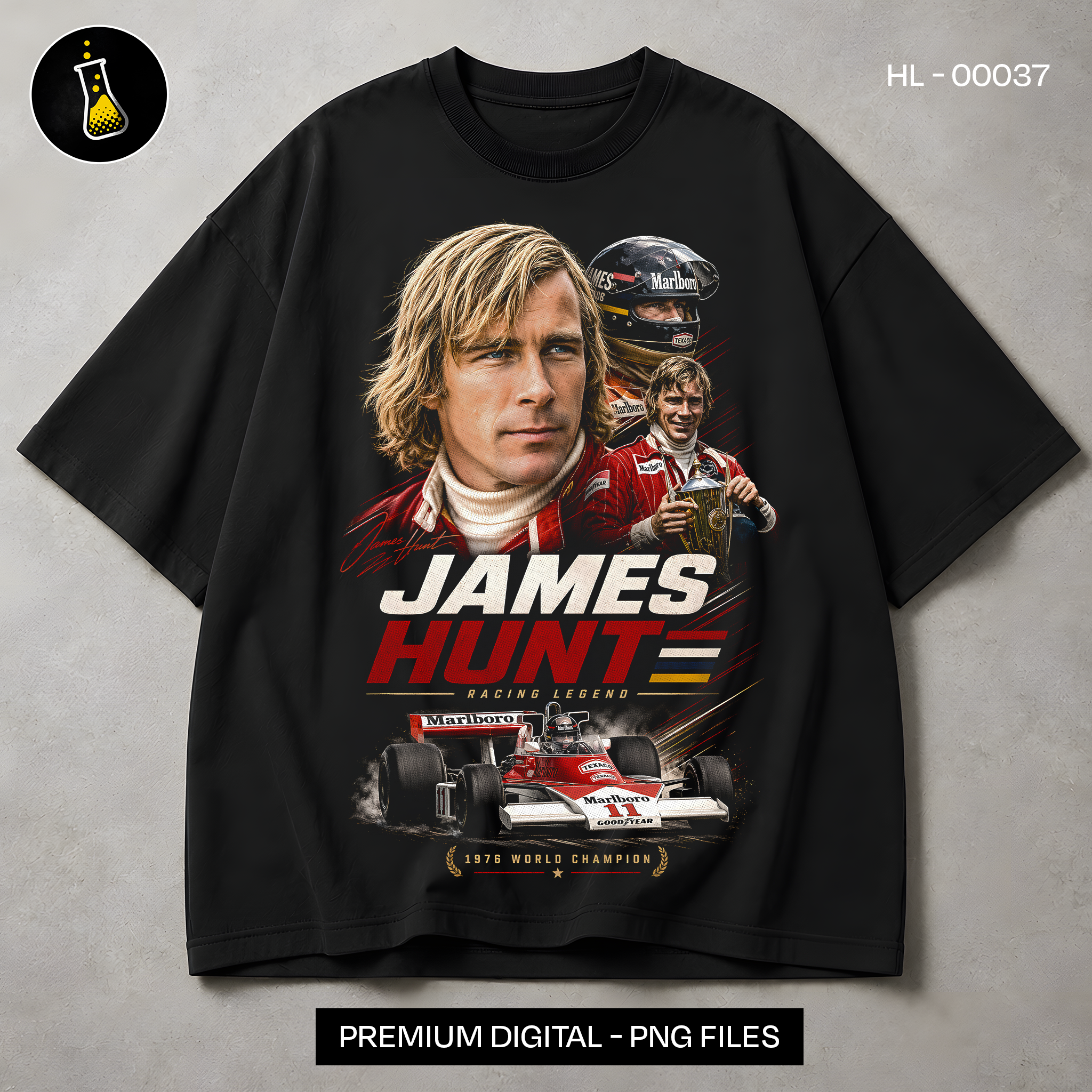 James Hunt McLaren F1 Print