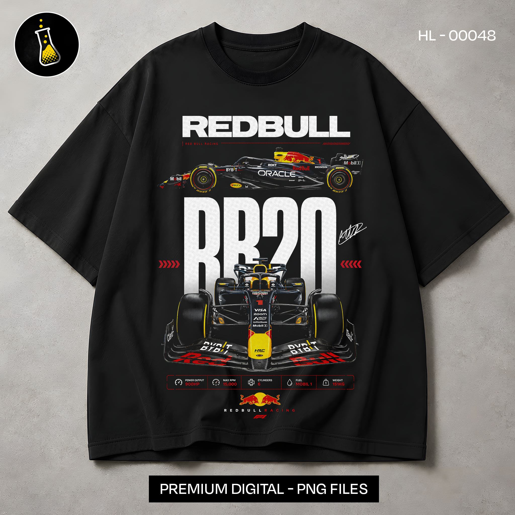 Red Bull RB20 F1 Car Print