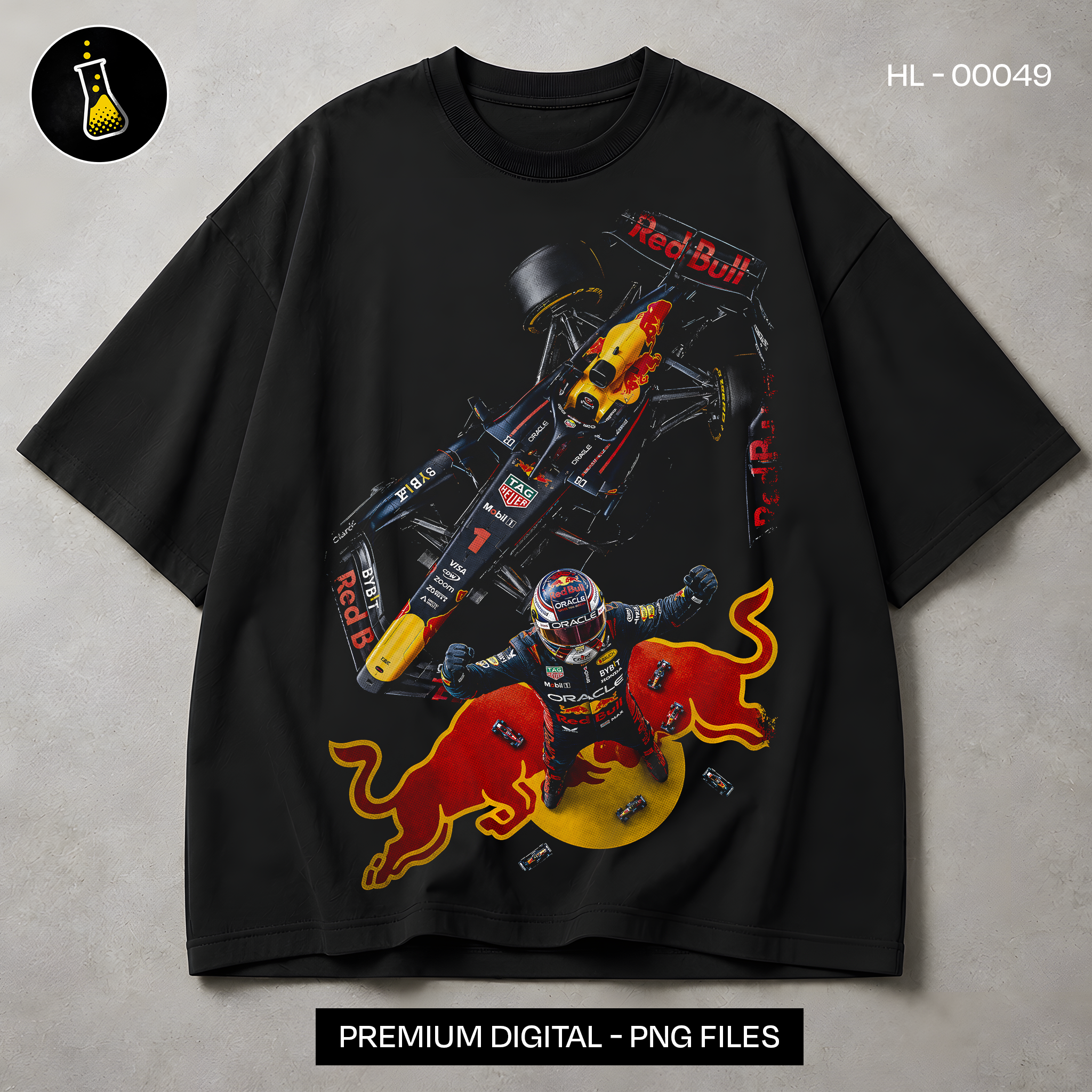 Max Verstappen Red Bull Victory F1 Print
