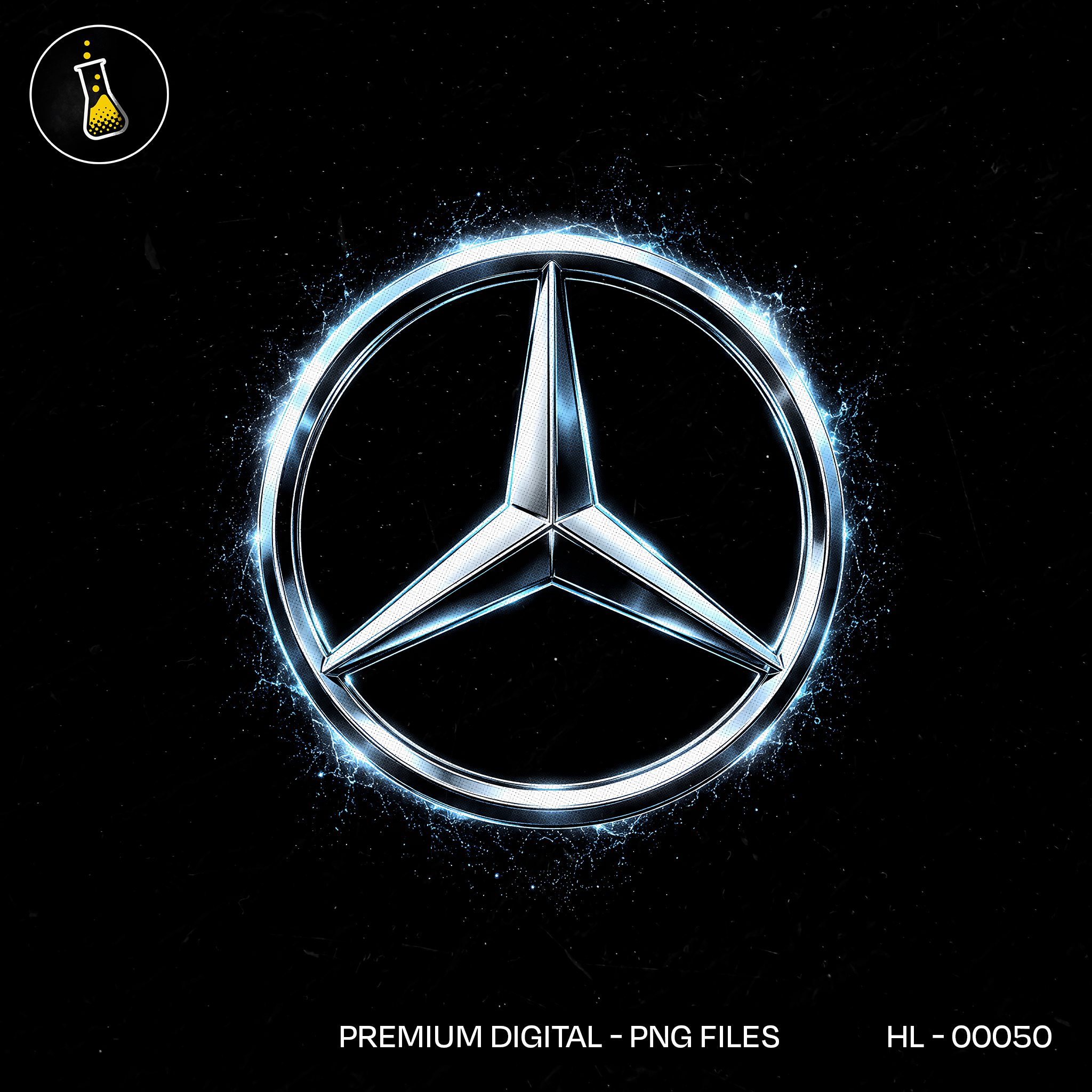 Mercedes-AMG F1 Emblem Print