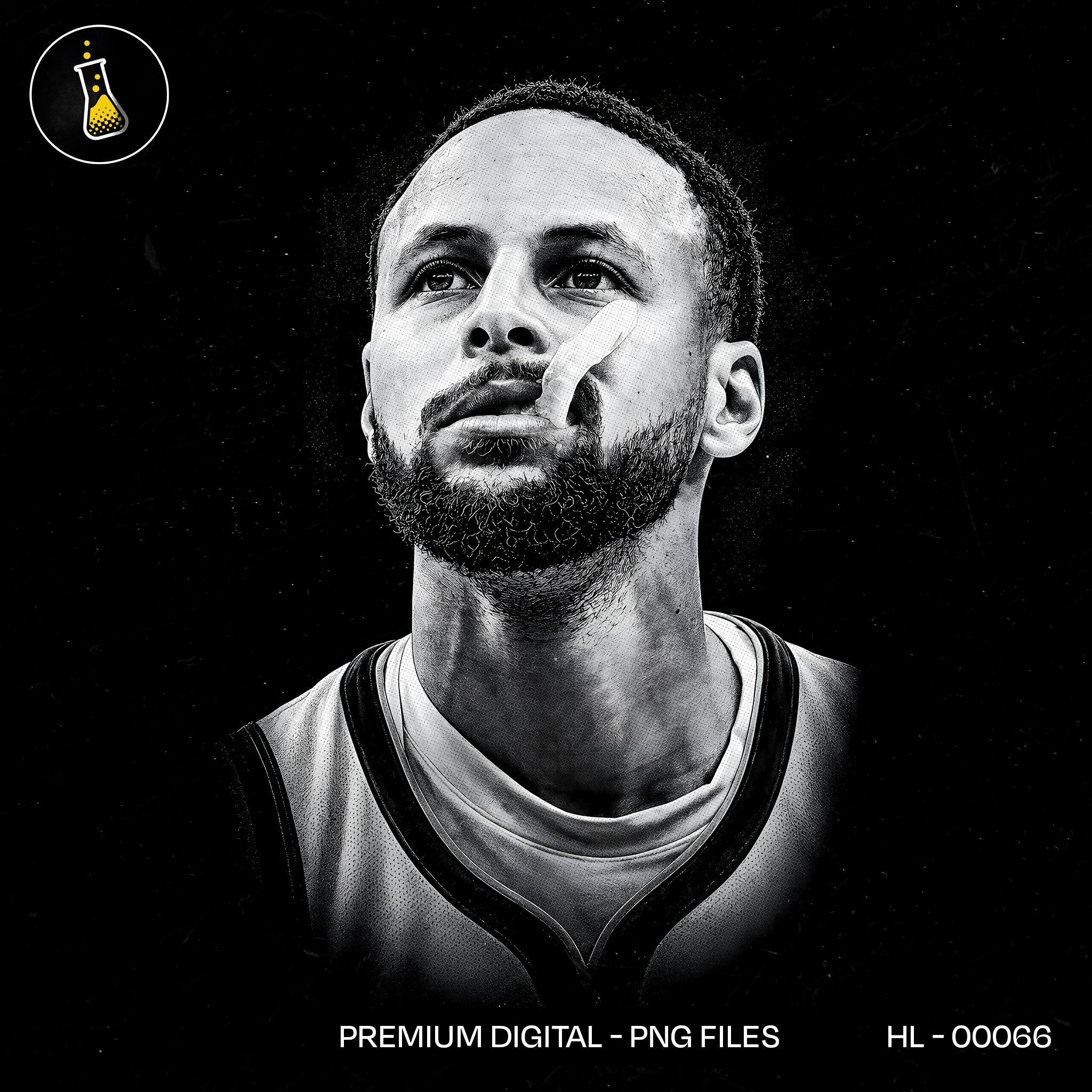Stephen Curry Warriors NBA Print
