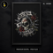 Guns N Roses Skull Rock Print