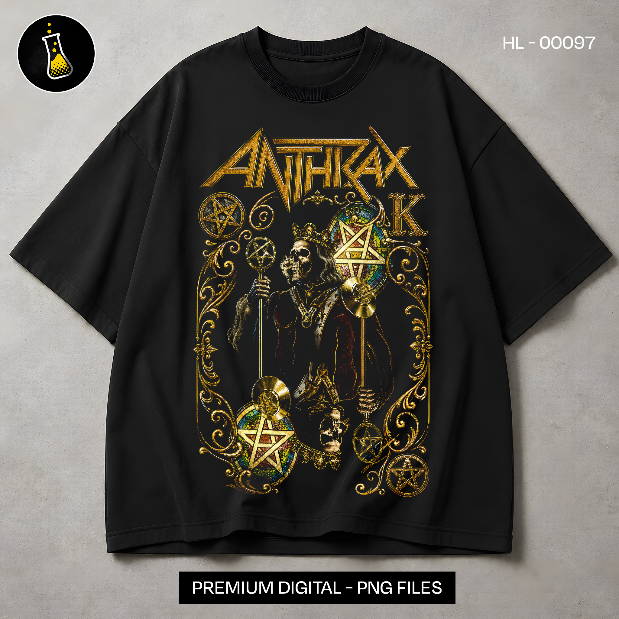 Anthrax King of Pentacles Rock Print