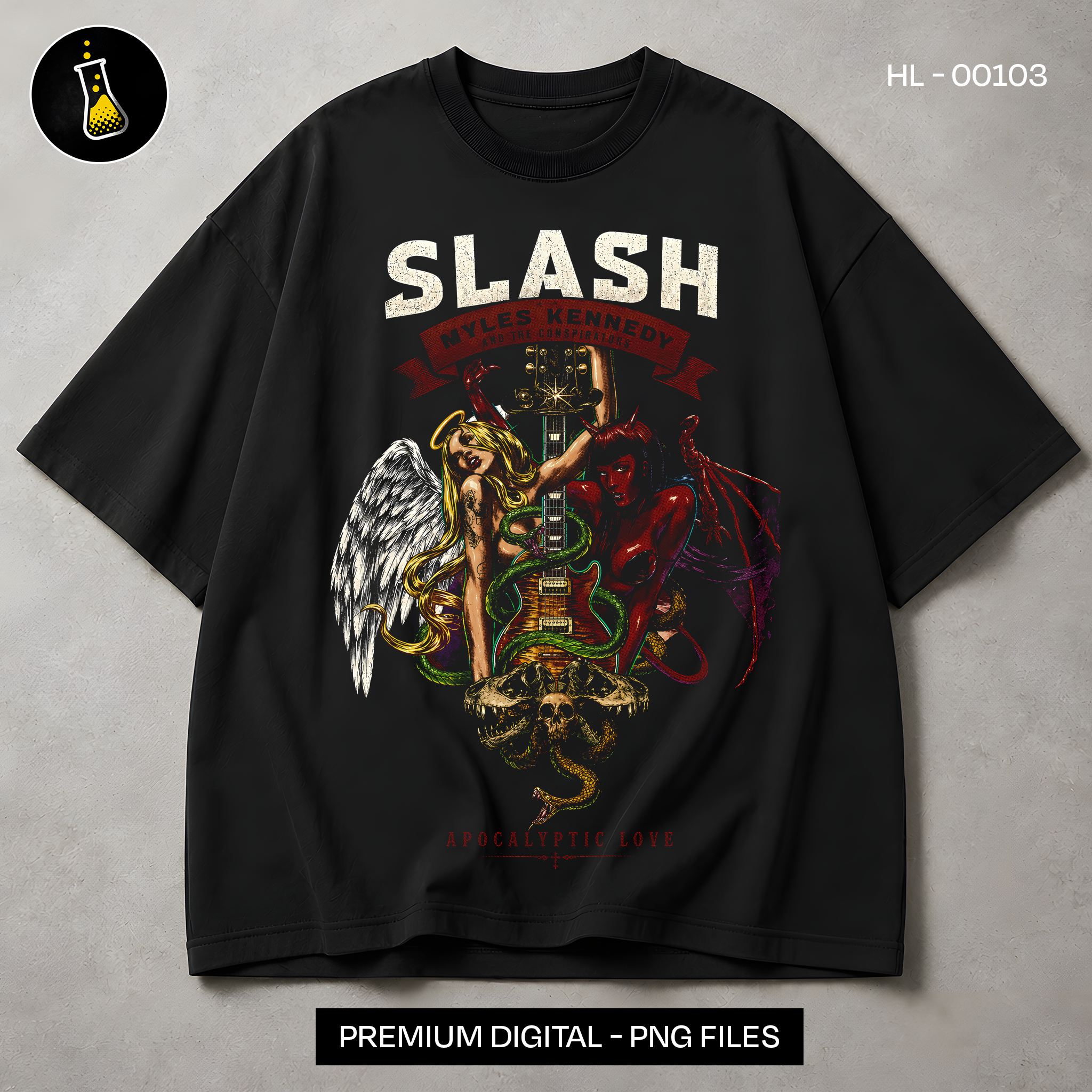 Slash Apocalyptic Love Rock Print