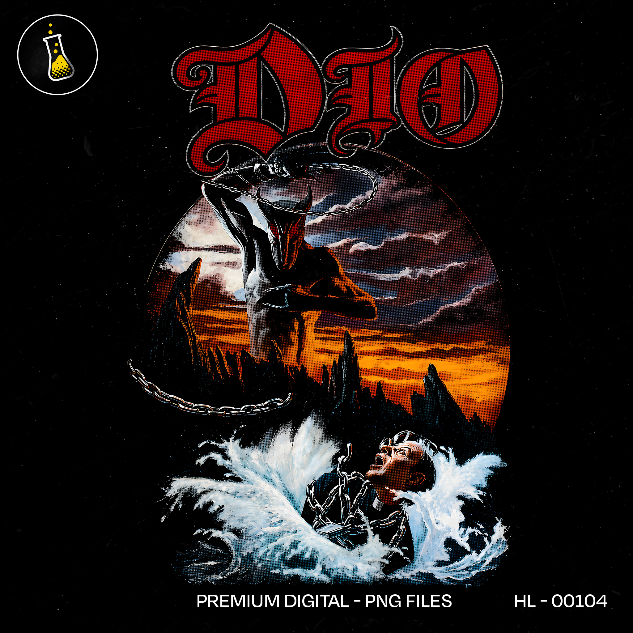 Dio Holy Diver Rock Print