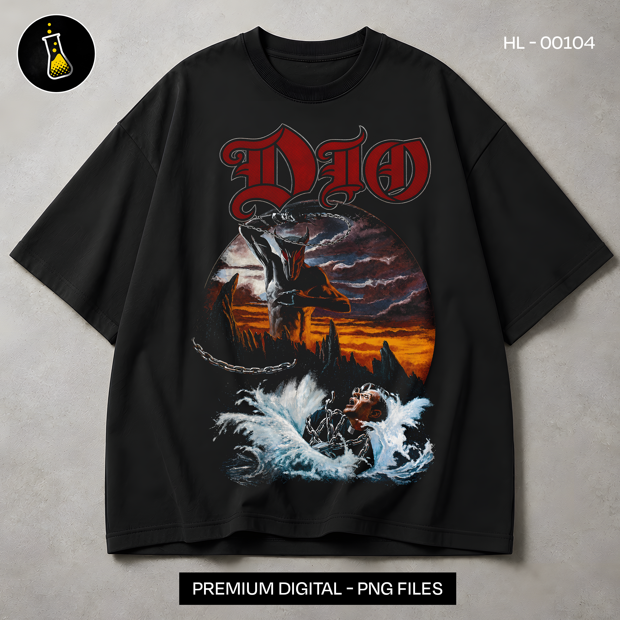 Dio Holy Diver Rock Print