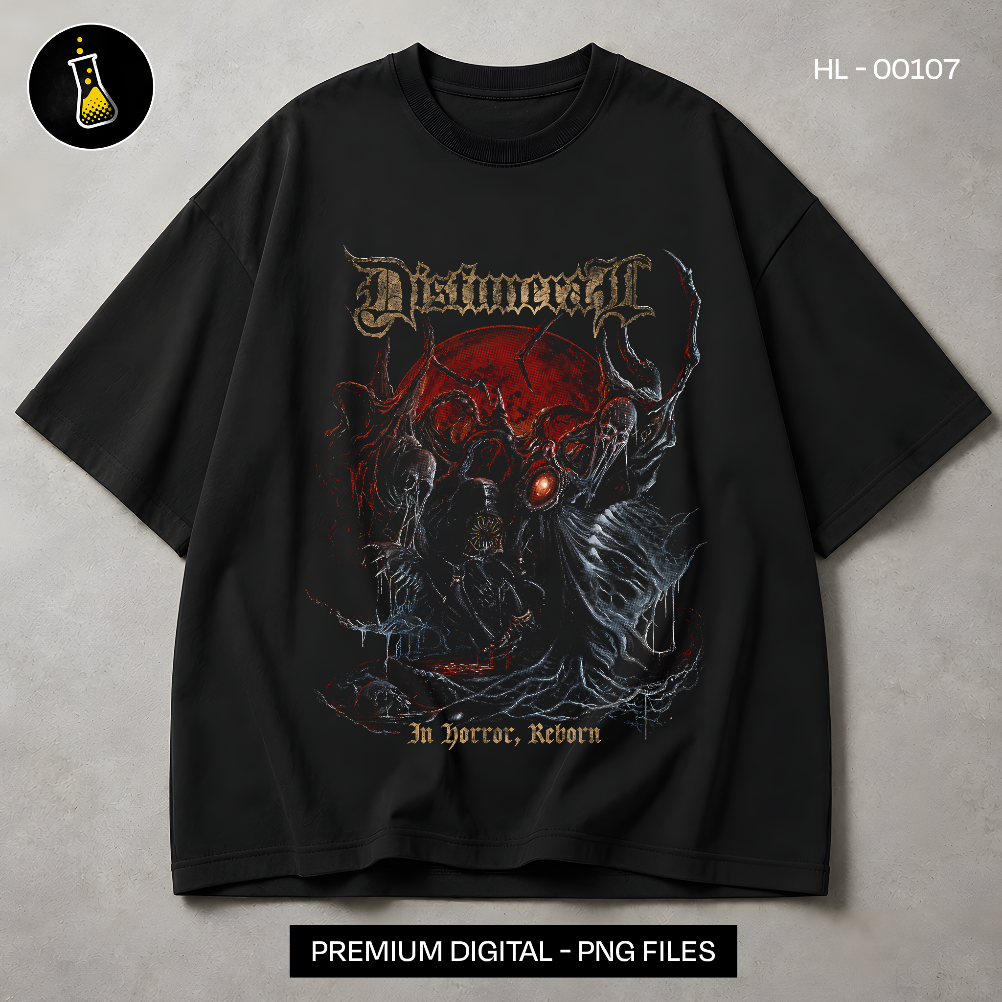 Death Metal Horror Rock Print