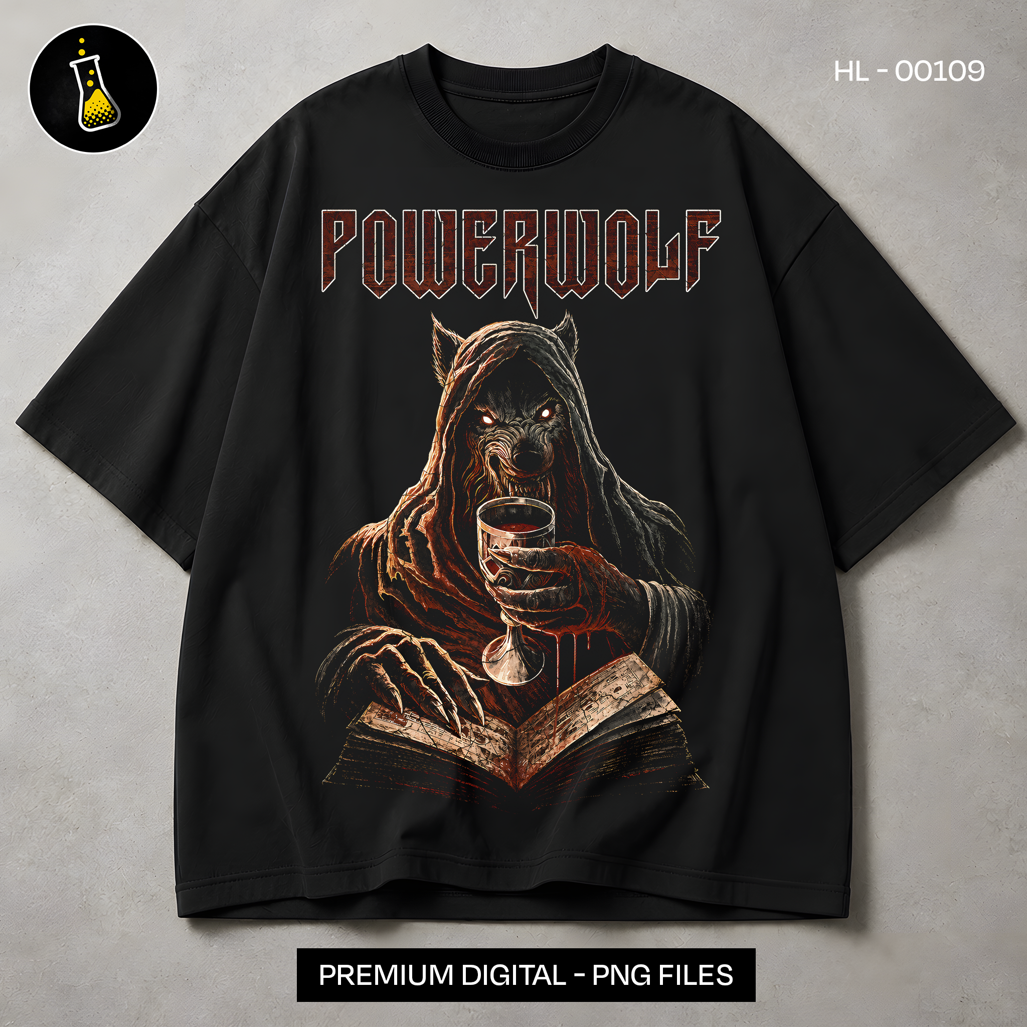 Powerwolf Rock Print