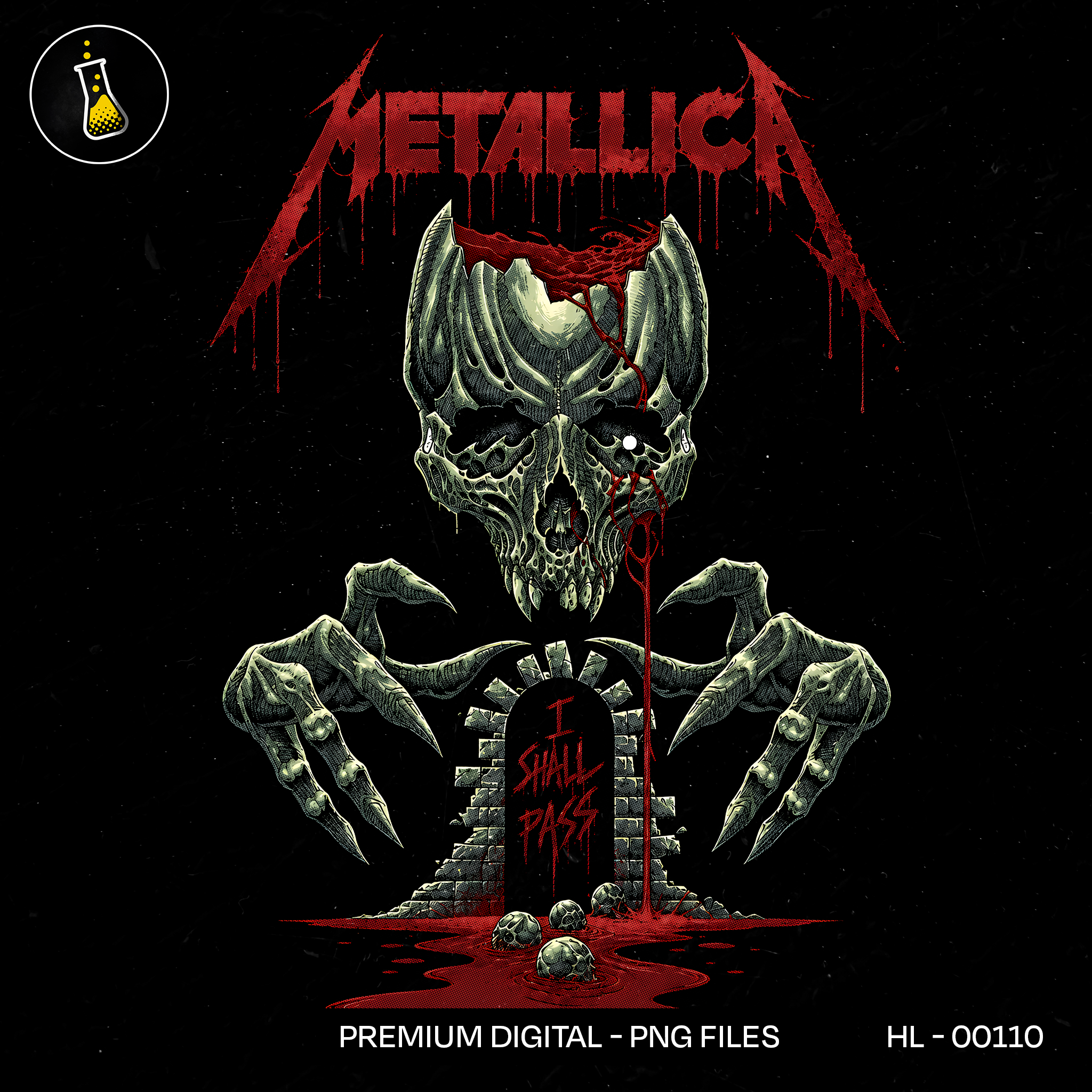 Metallica I Shall Pass Rock Print