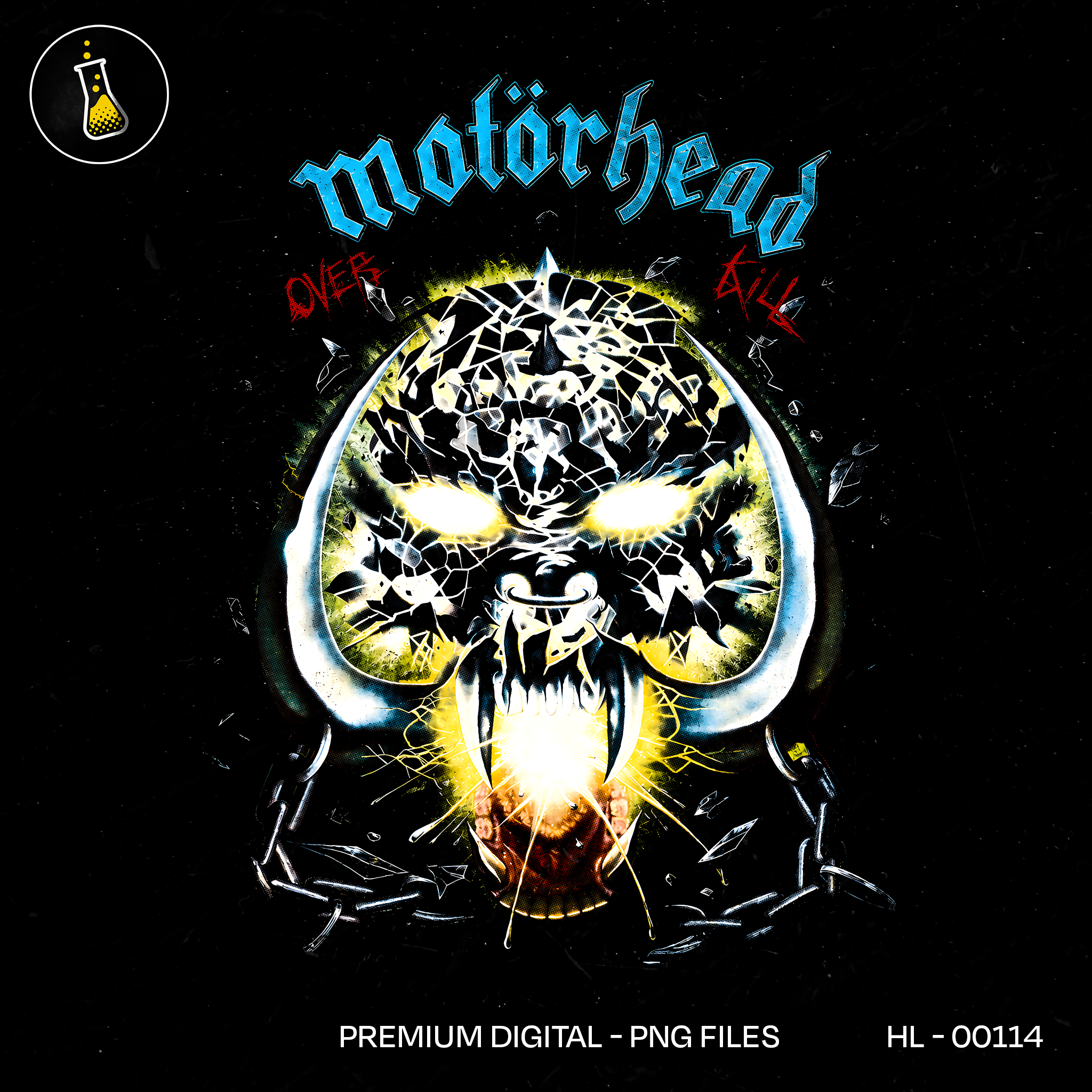 Motorhead Overkill Rock Print