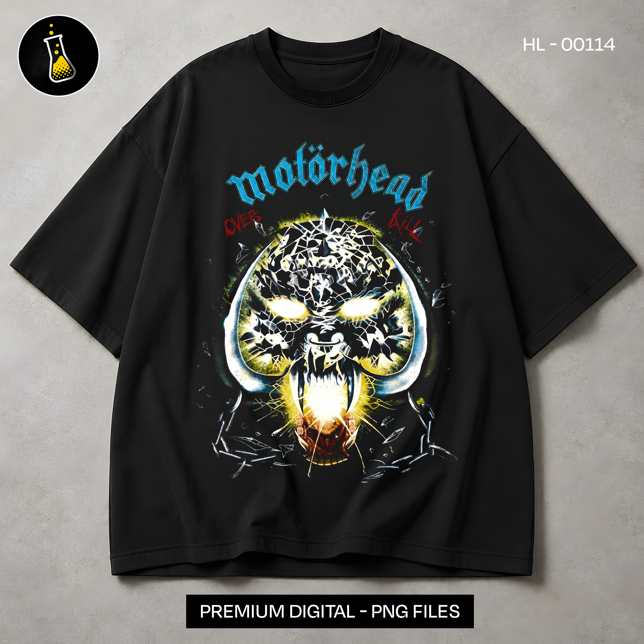 Motorhead Overkill Rock Print