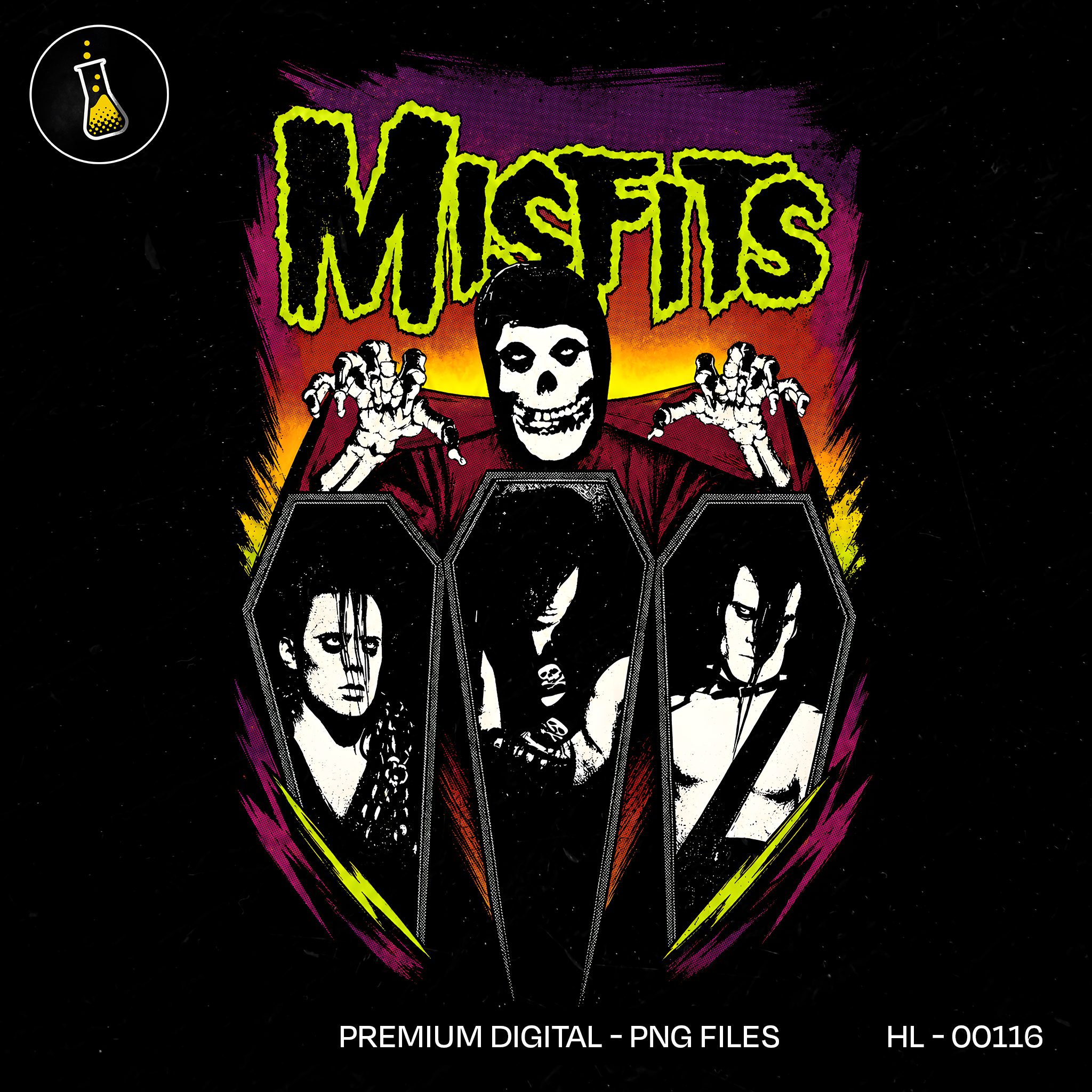 Misfits Punk Rock Print