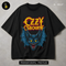 Ozzy Osbourne Blue Bat Rock Print