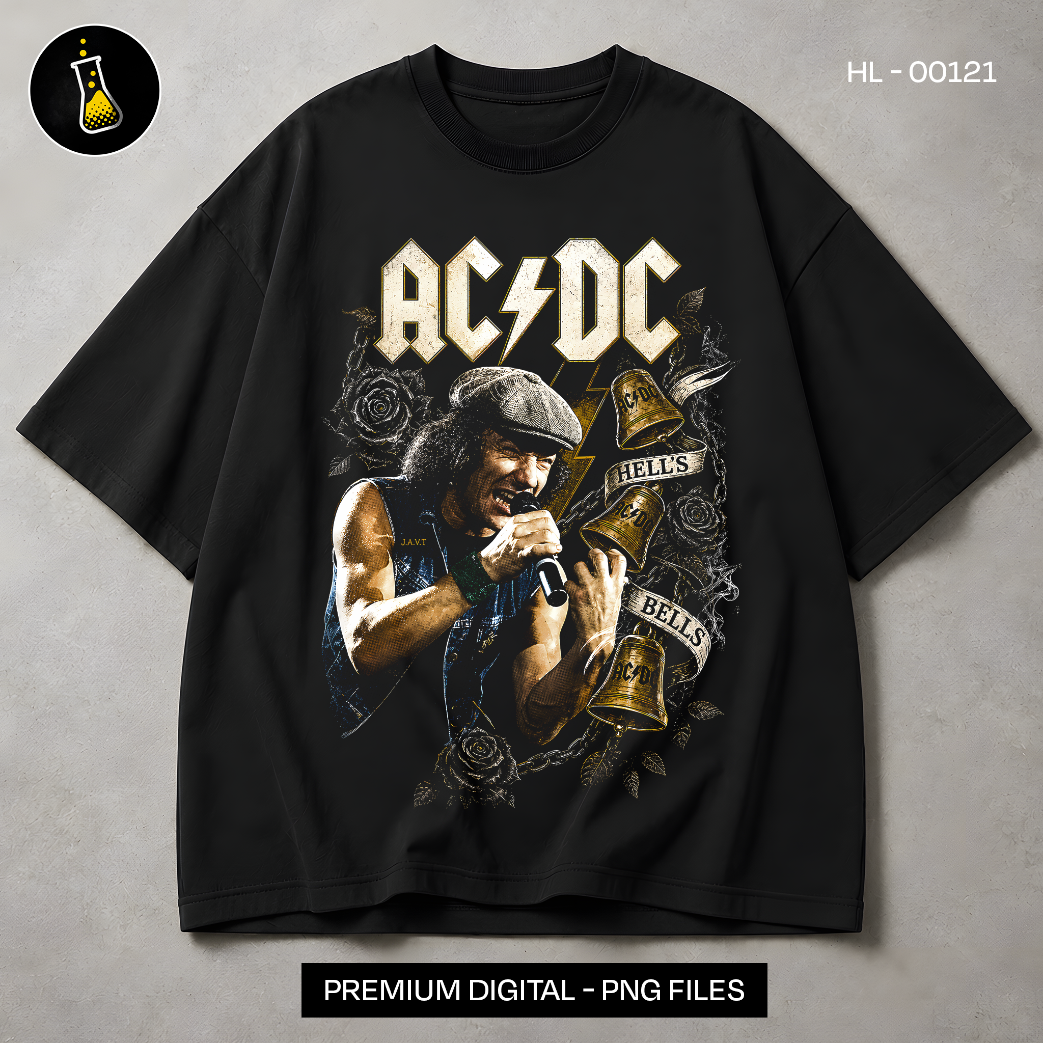 AC/DC Hells Bells Rock Print