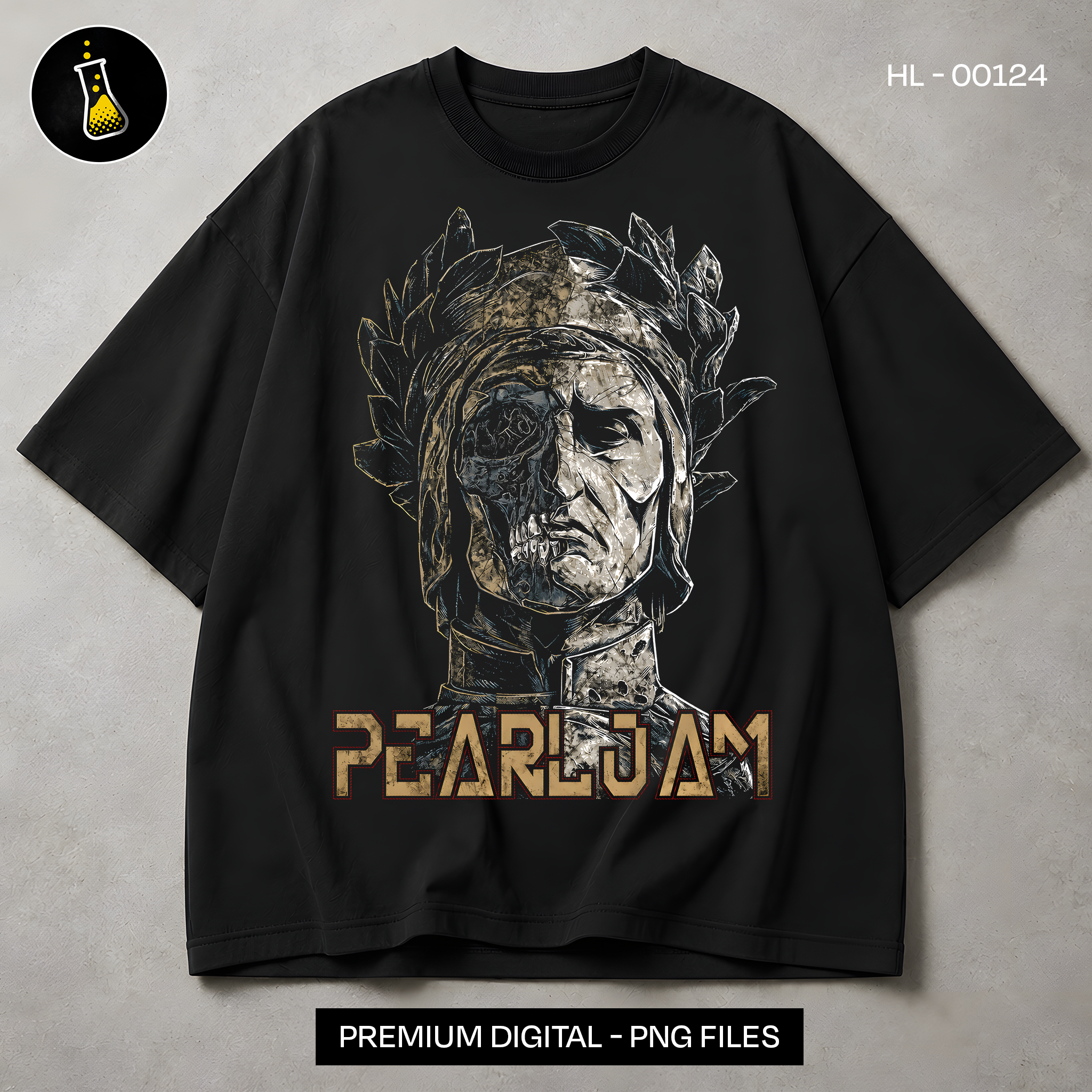 Pearl Jam Grunge Rock Print