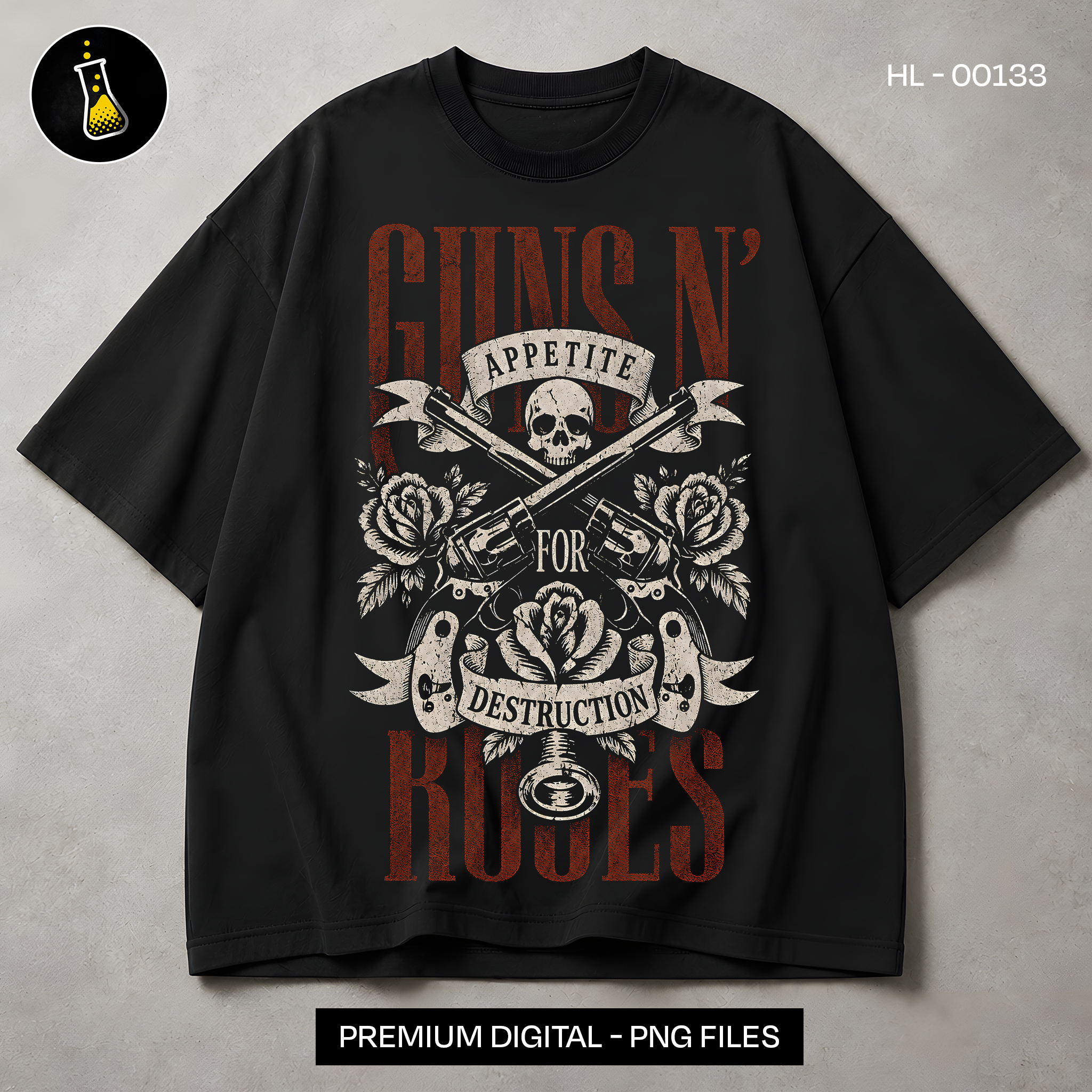 Guns N Roses Appetite for Destruction Rock Print