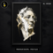 Cracked Classical Bust Gold Drip Streetwear Print