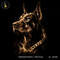 Gold Chain Guard Dog Streetwear Print