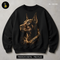 Gold Chain Guard Dog Streetwear Print