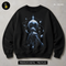 Cosmic Human Orbit Streetwear Print