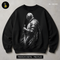 Grunge Silver Knight Streetwear Print