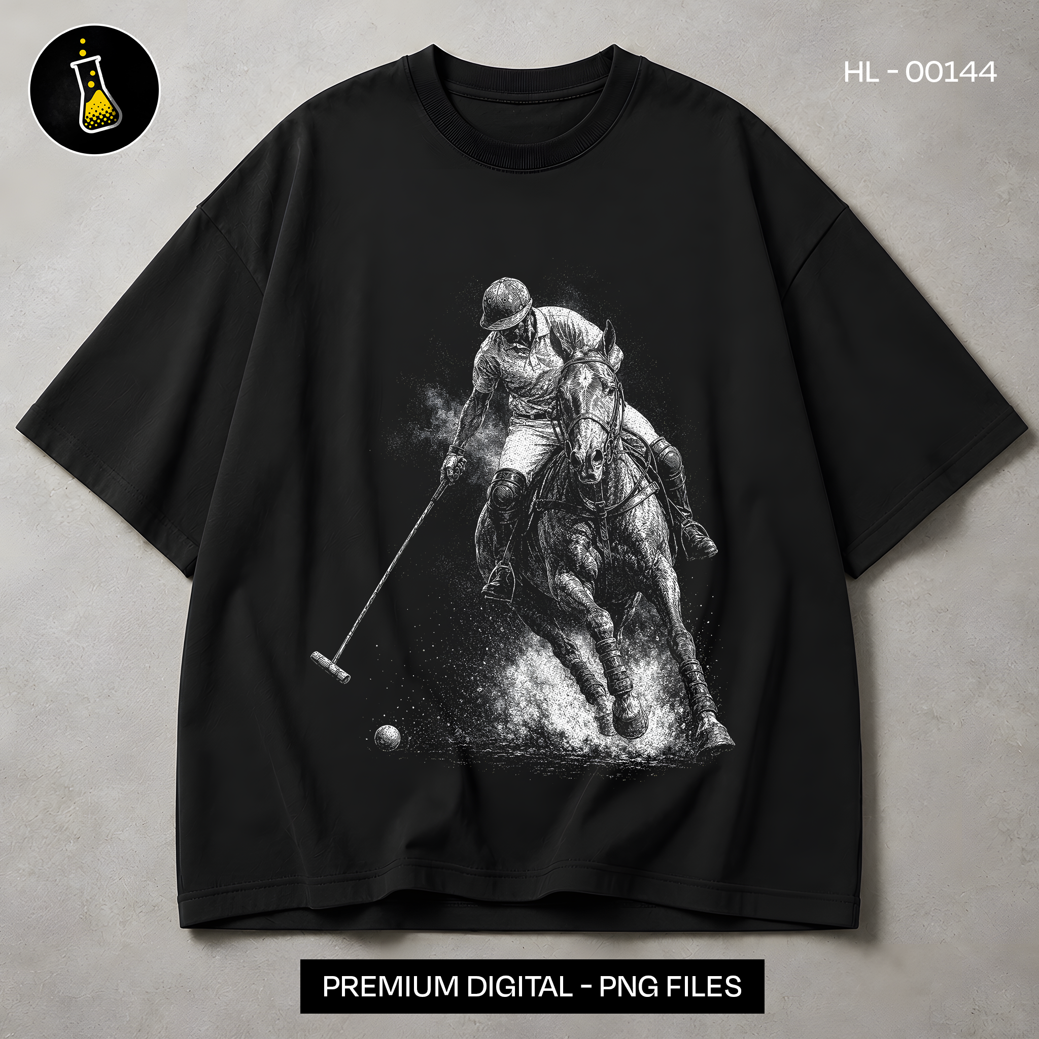 Polo Player Charge Streetwear Print
