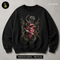 Anatomical Heart Thorns Rose Streetwear Print