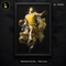 Golden Smoke Basketball Player Streetwear Print