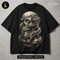 Skull Rattlesnake Barbed Wire Streetwear Print
