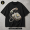 Retro Rotary Phone Sticker Bomb Streetwear Print