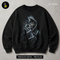 Broken Glass Hooded Figure Streetwear Print